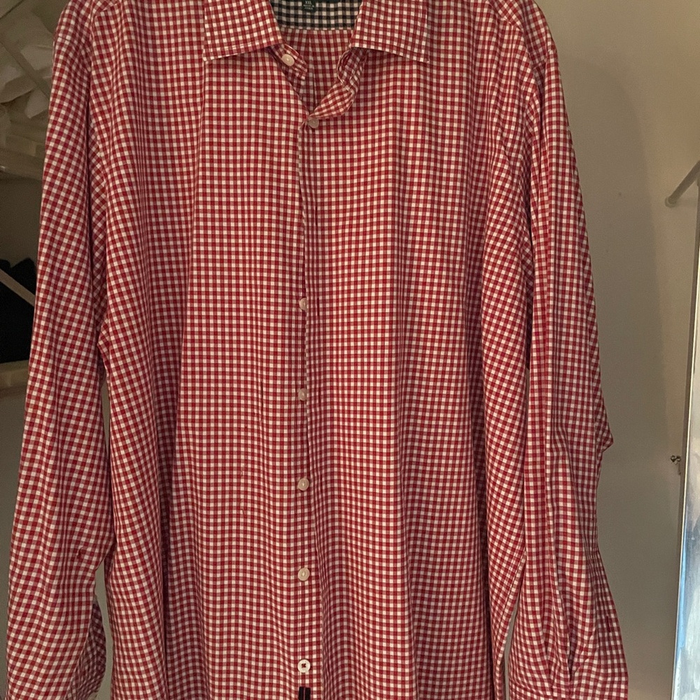 Fairway & Greene Red Gingham Men's Shirt